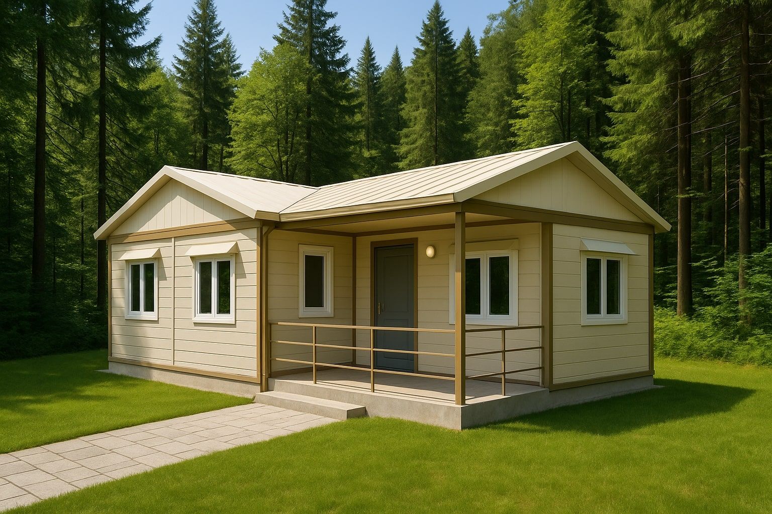 Sadece 1 Günde 42 m² Konteyner Ev: Yeni Nesil Hızlı Yapı Teknolojisi Tanıtıldı