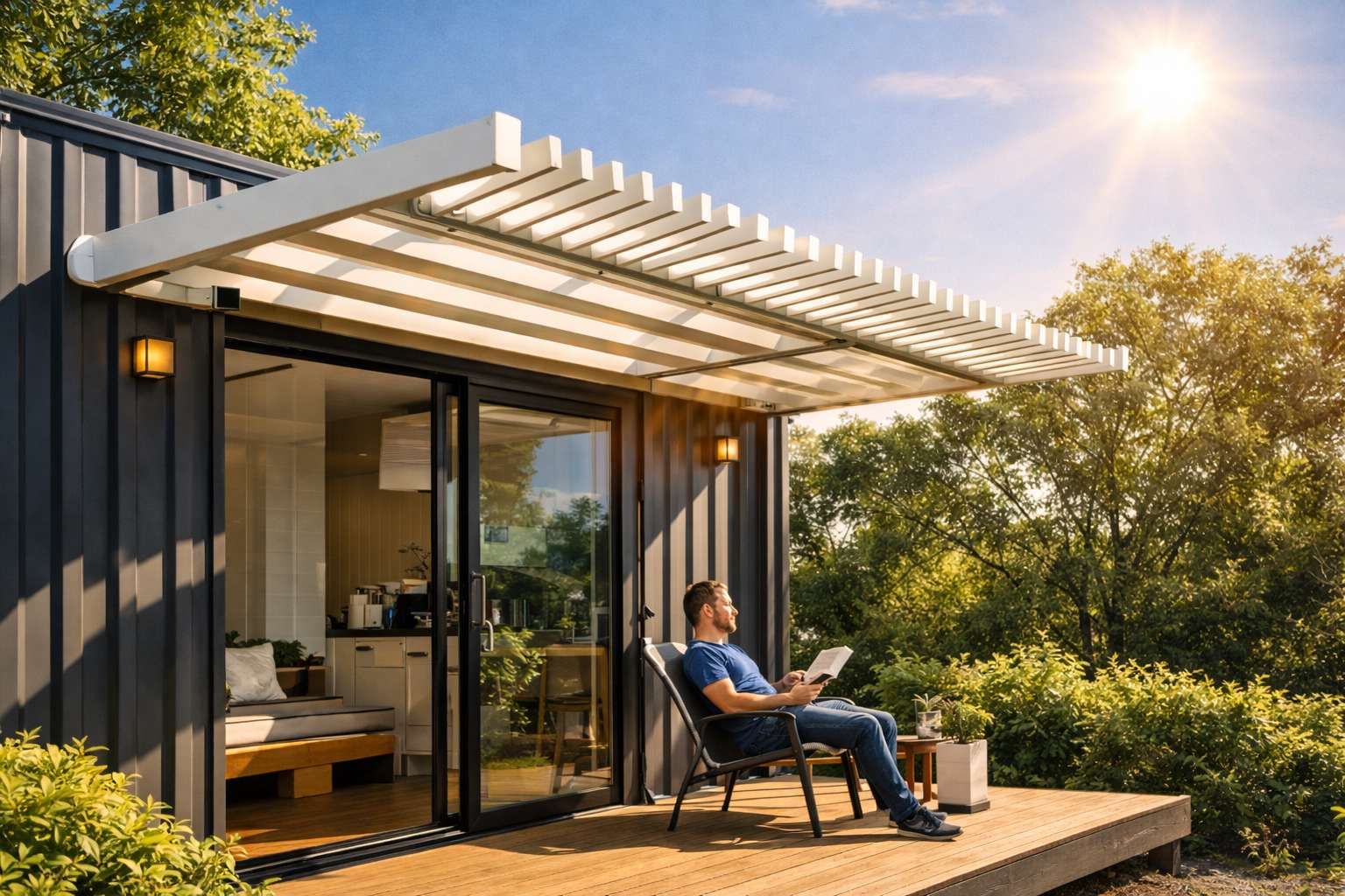 Konteyner Evlerde Güneş Işığını Maksimum Kullanma Tüyoları