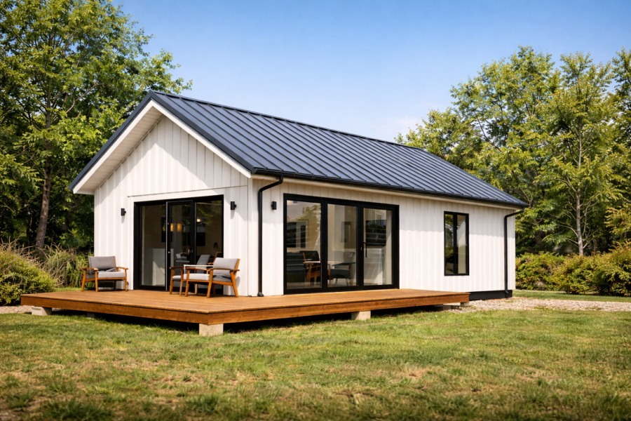 Konteyner Evlerde Çatı Tasarımı: Eğimli mi, Düz mü?