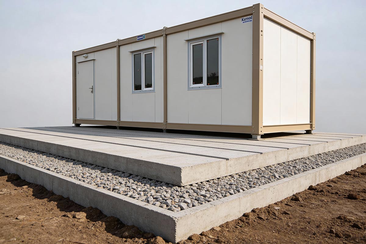 Container House Foundation Guide -  Choosing the Right Ground Type for Durability and Stability