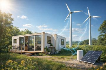 Konteyner Evlerde Rüzgar Enerjisi ile Elektrik Üretimi