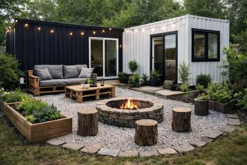 Konteyner Evlerde Bahçe Peyzajı İçin Düşük Bütçeli Çözümler