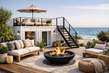 Konteyner Evlerde Yazlık Kullanım İçin Pratik Fikirler