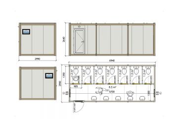WC Container KWD 710