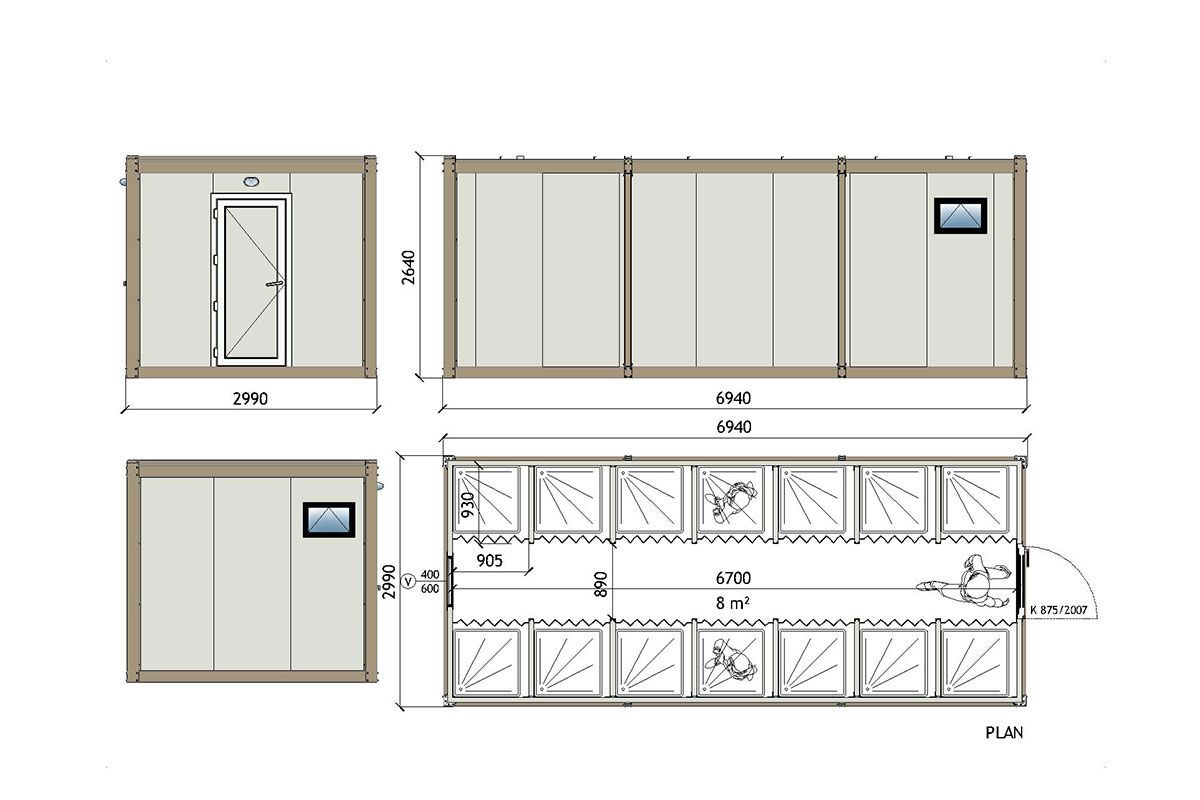 Shower Container KWD 141