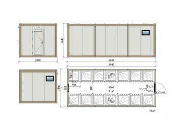 Cabine de douche KWD 141