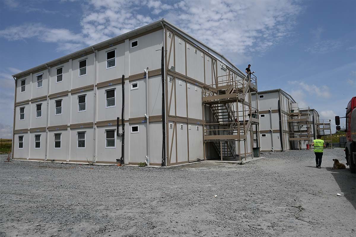 Sosyal Hizmet Şehri Şantiye Yapıları