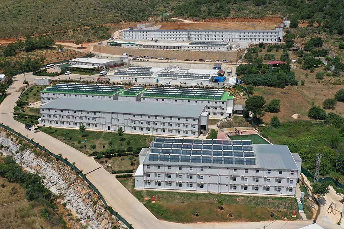 Power Plant Worker Camp Buildings Project