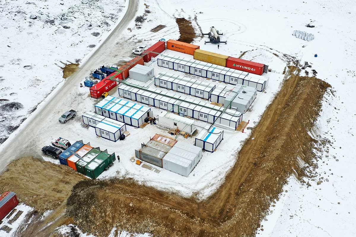 Greenland Gold Mine Construction Project