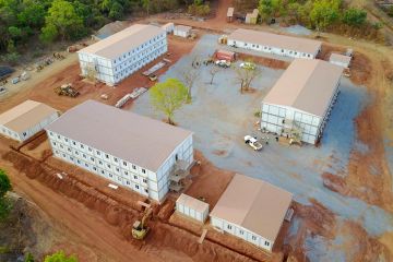 Fekola Metal : Structures de chantier