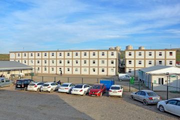 Projet de chantier de construction de modules préfabriqués